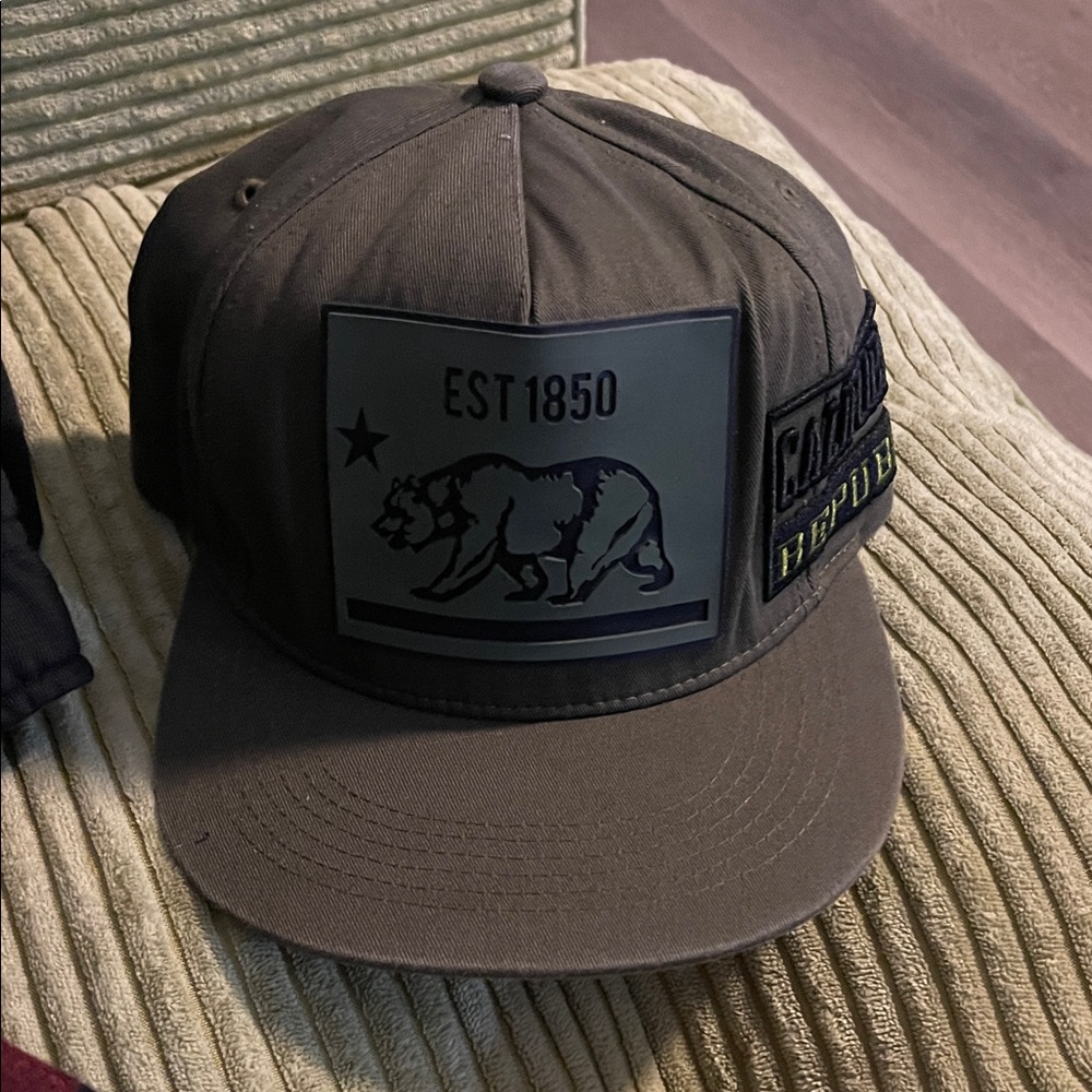 California Republic Brown Cap